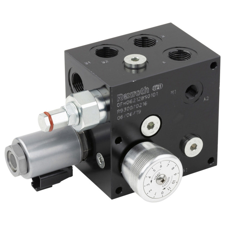 Stromregelventil elektrisch/manuell 12V/24V 