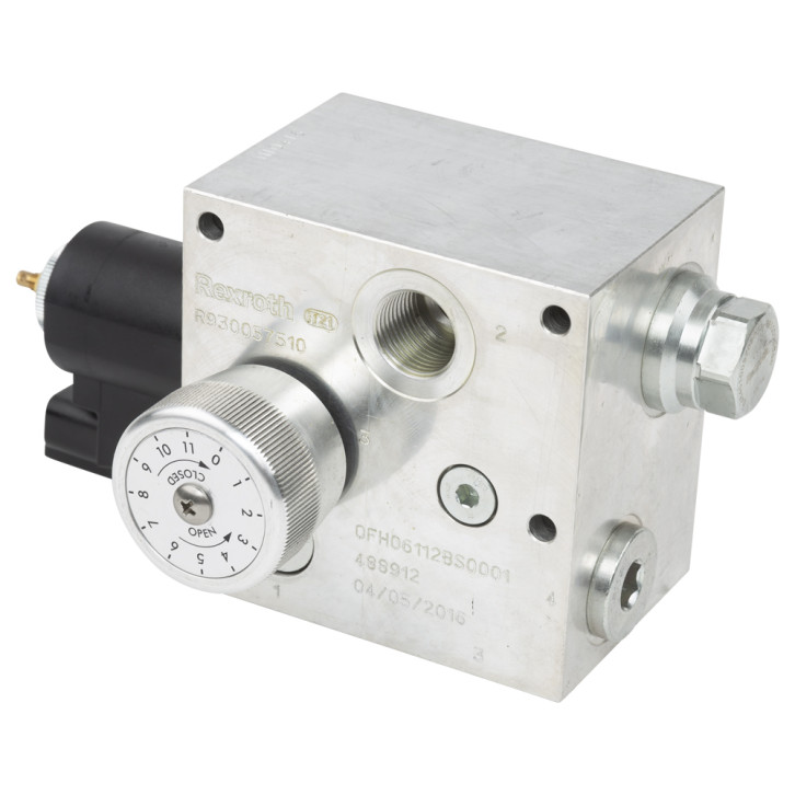 Stromregelventil elektrisch/manuell 12V/24V 