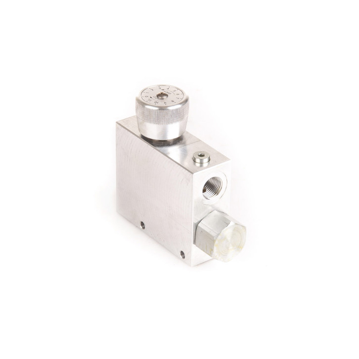 Stromregelventil manuell - flach 