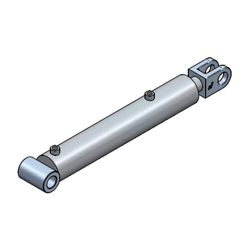 Zylinder für Klappung außen 