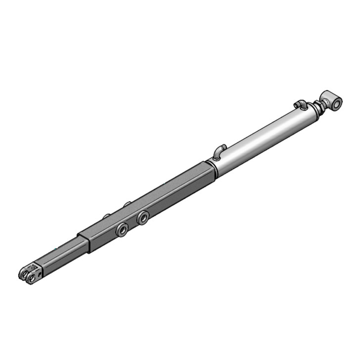 Drawbar support complete 