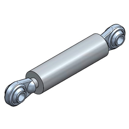 Zylinder - Deichselfederung für Poly Line / Drehkolbenpumpe 