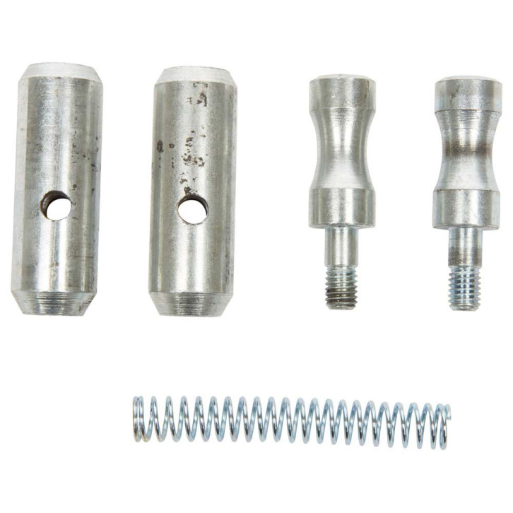 Arretierungsbolzen-Satz für Stützfuß hydr. klappbar mit Feder 