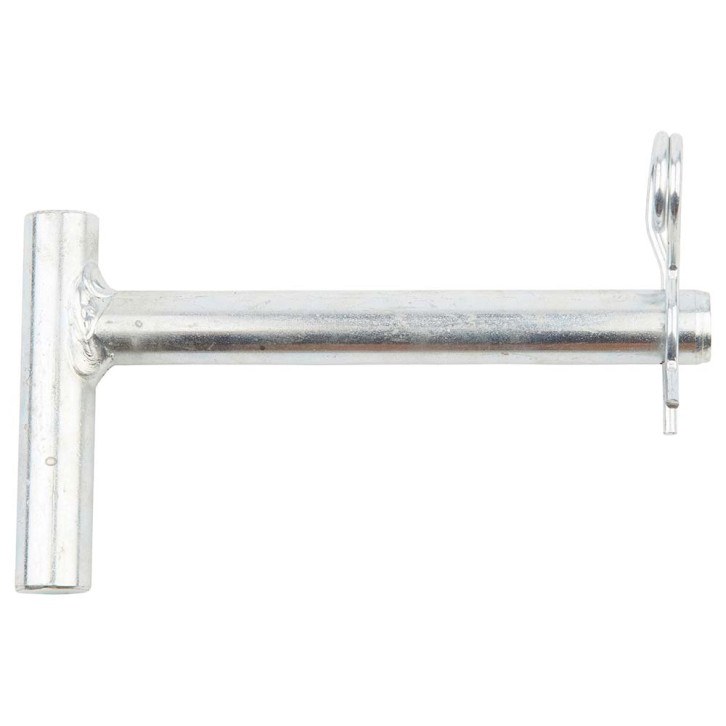 Arretierungsbolzen f. Anschweißplatte für Stützfuß hydr. klappbar mit Federrück 