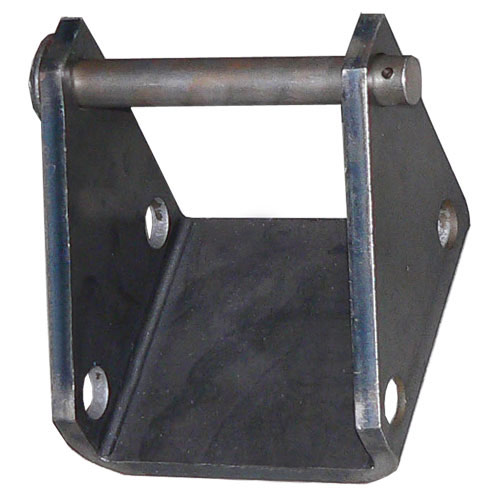 Anschweißplatte für Stützfuß hydr. klappbar mit Federrückzug 