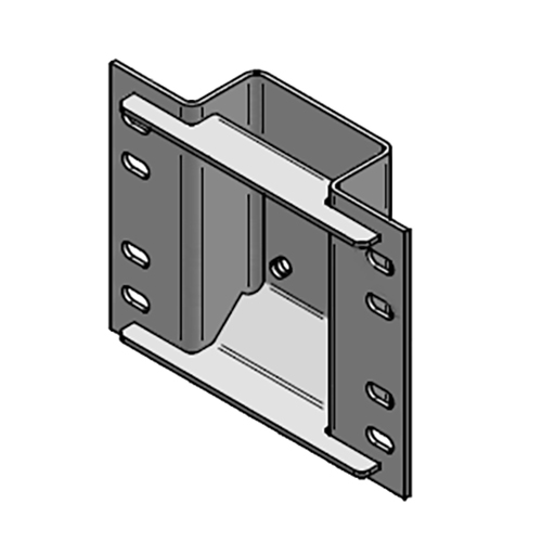 Omega section / galvanized 