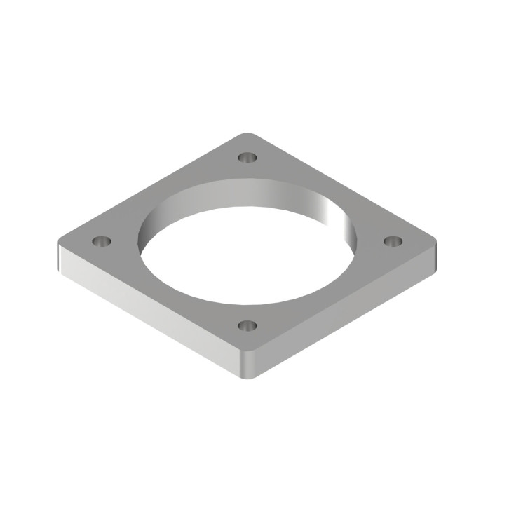 Flansch für Kugelpfanne (Kipperpresse) 