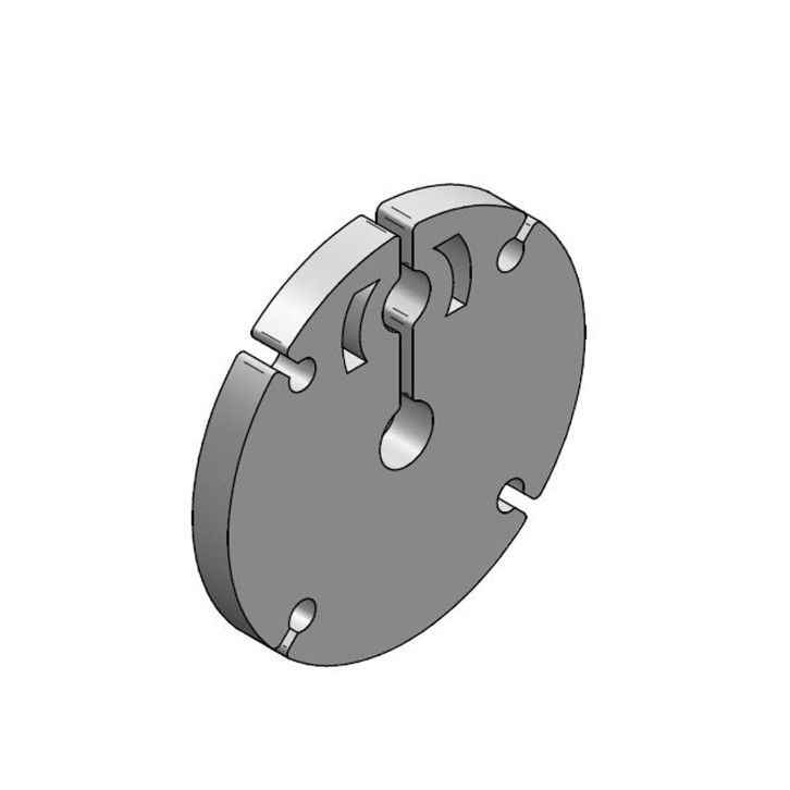 Flansch für Kotflügelhalter 