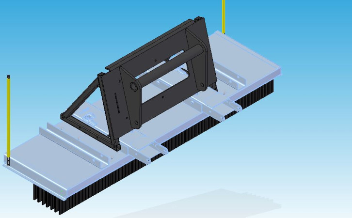 Rad- und Teleskopladeraufnahme - Aufpreis 