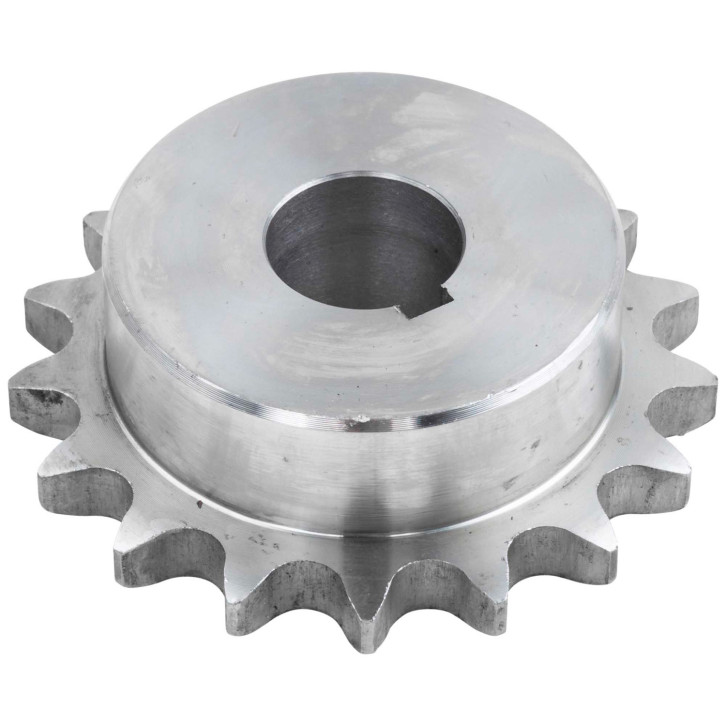 Chain wheel with hub single 
