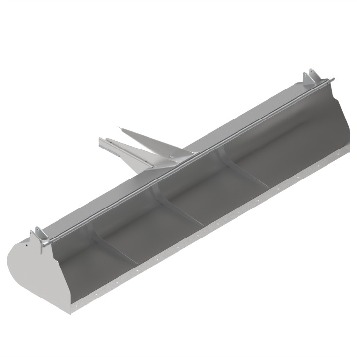 Schmutzsammelwanne mit hydraulischer Entleerung 