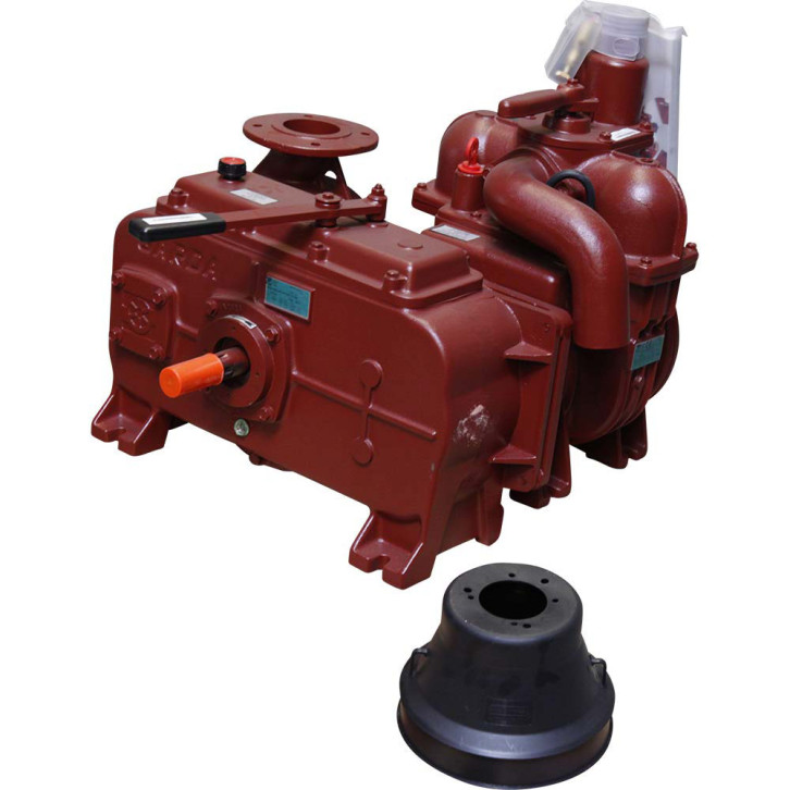 Centrifugal pump with Battioni compressor 