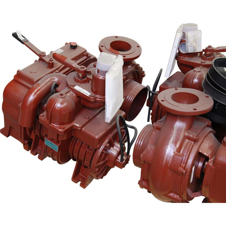 Centrifugal pump with Battioni compressor 
