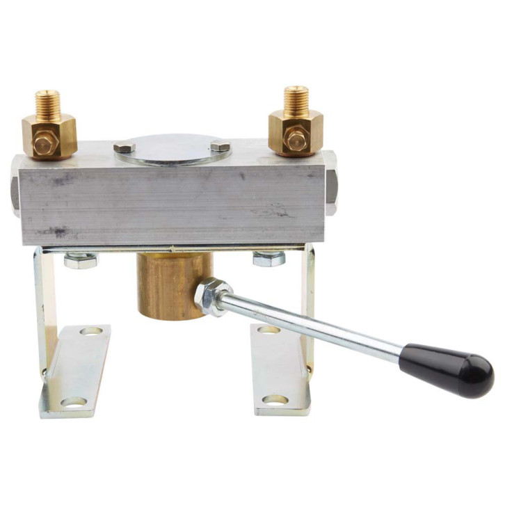Switching with Battioni rotary changeover cylinder 