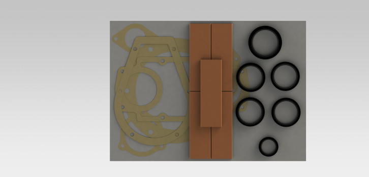 Sealing kit for Battioni centrifugal pump 