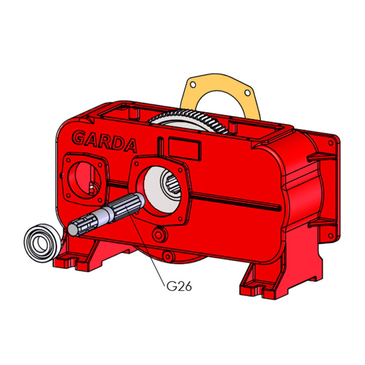 PTO shaft stub 