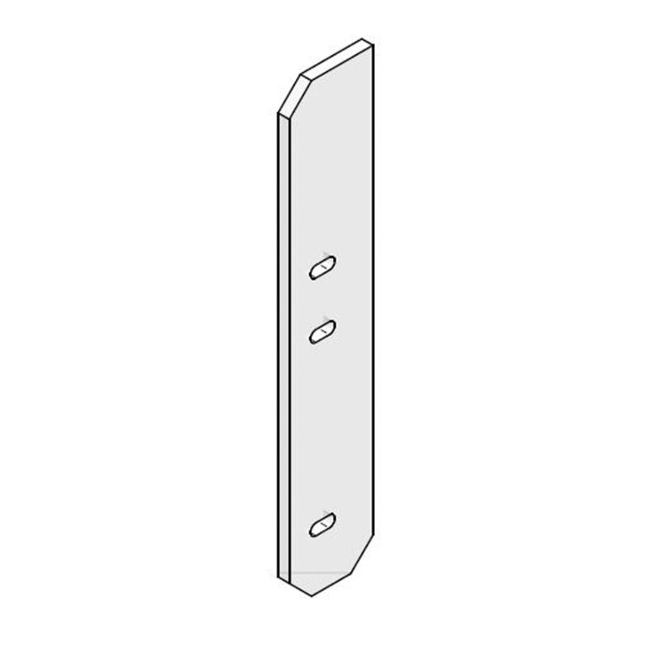 Sealing lip for body extension stanchion / aluminium body extension 