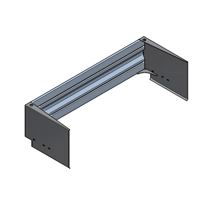 Rückwandaufbau für Großraumrückwand für neue Mulde 