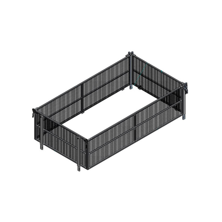 Laubaufbau - Satz lackiert 