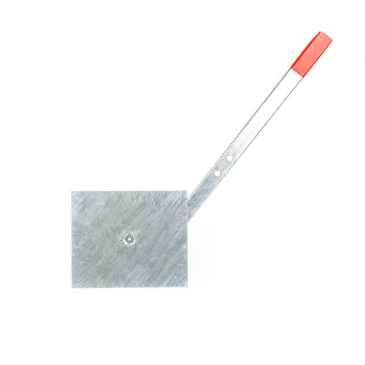 Grain slide - plate with lever 