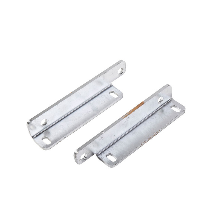 Holder angle for discharge chute 