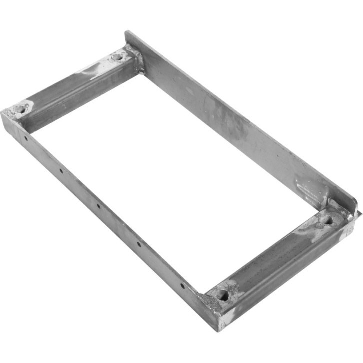 Frame for grain slide / plastic rail 