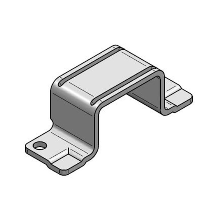 Clamping plate for wall tensioner 