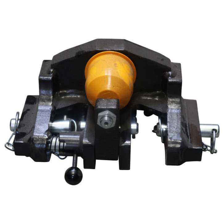 Automatic trailer coupling for tractor 