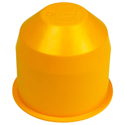 Dust cap for trailer coupling 