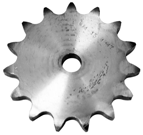 Chain wheel disc without hub 