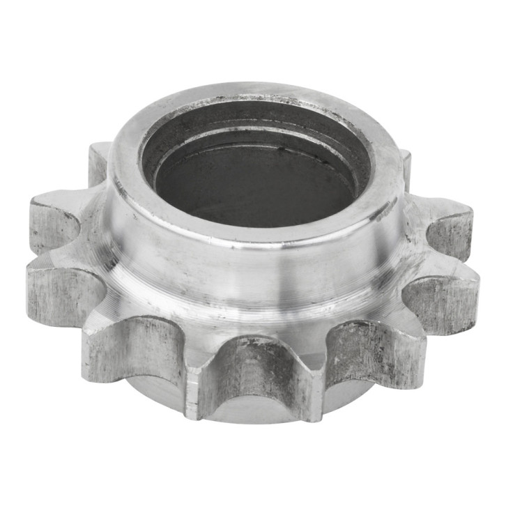 Chain wheel with hub on both sides 