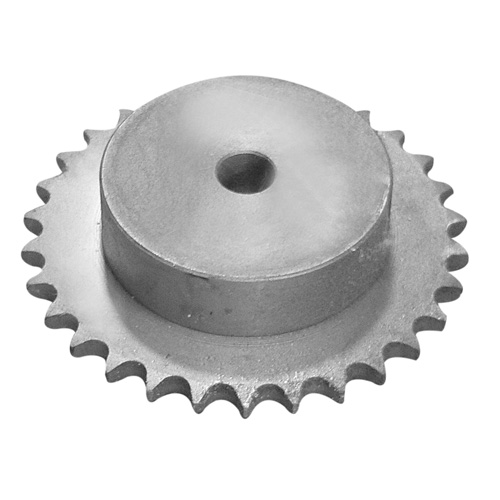 Chain wheel with hub single 