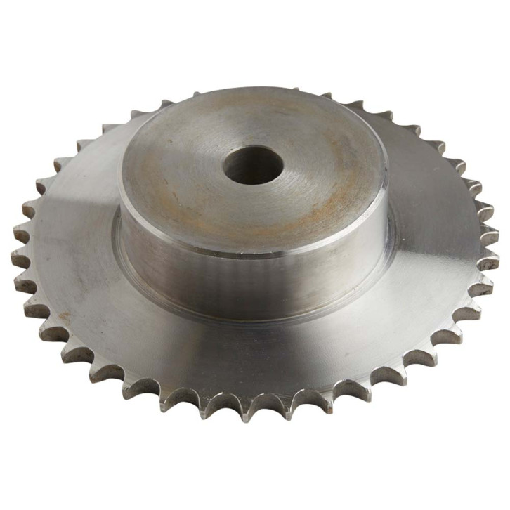 Chain wheel with hub single 