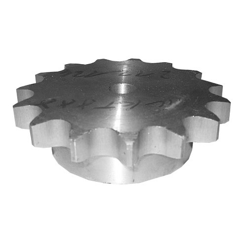 Chain wheel with hub single 