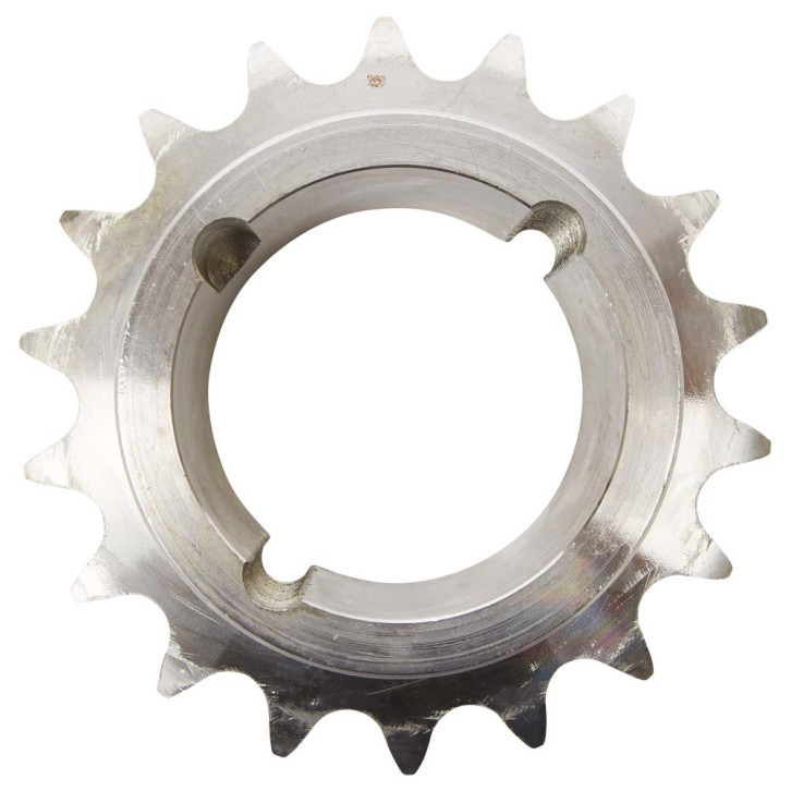 Chain wheel for tension bushing 