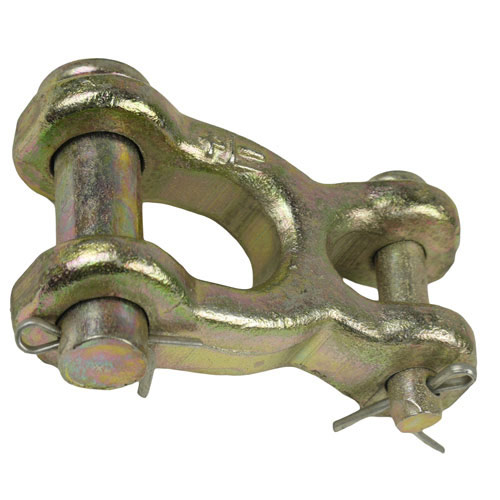 Cranked chain connector 