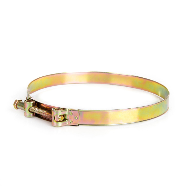 Hose clamp with clamping jaw type W1 