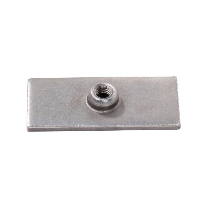 Anschweißplatte für Doppelschelle 