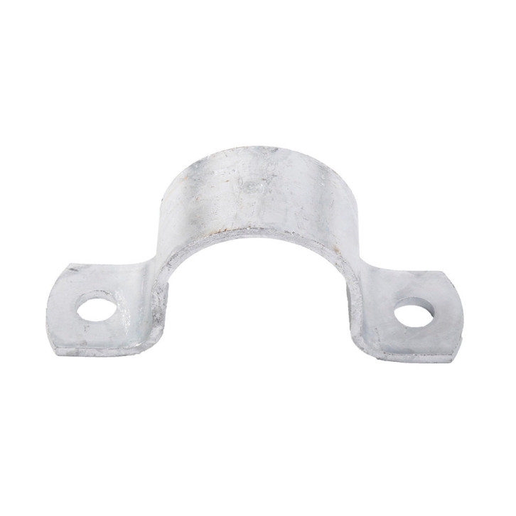 Pipe clamp 2-hole / high 
