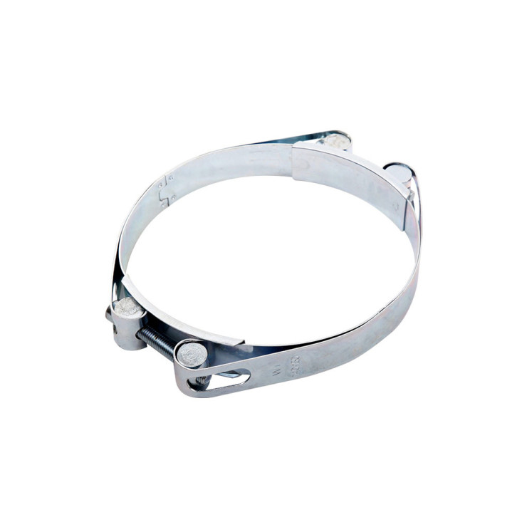 Hose clamp with clamping jaw type W1 