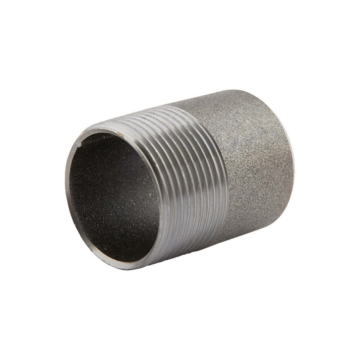 Single-threaded nipple - fitting 