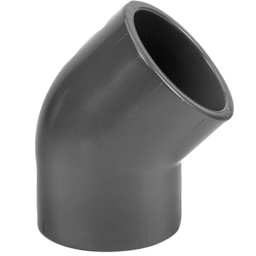 PVC-U Winkel 45° 