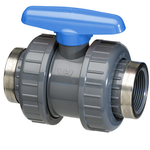 PVC-U Kugelhahn mit Innengewinde 