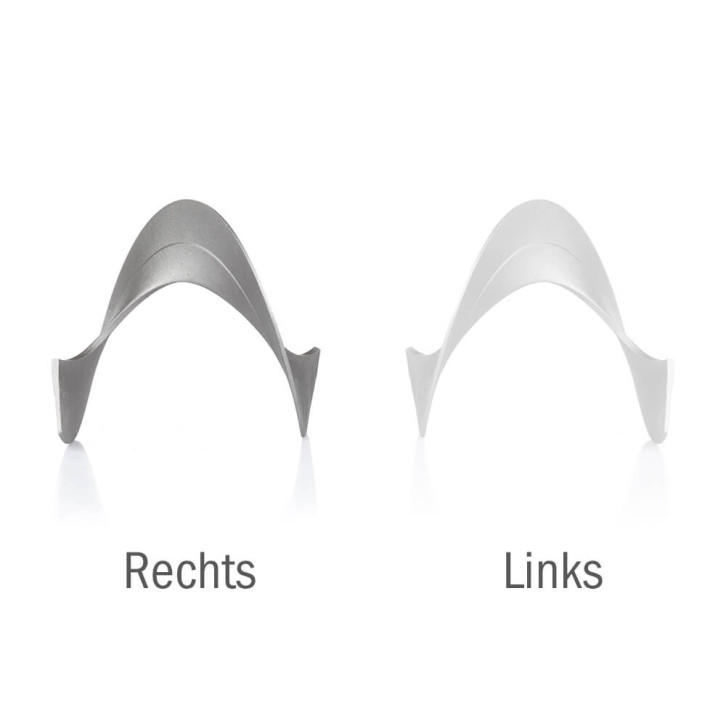 Schneckenwindung - rechtsdr. / Stahl / 3m 