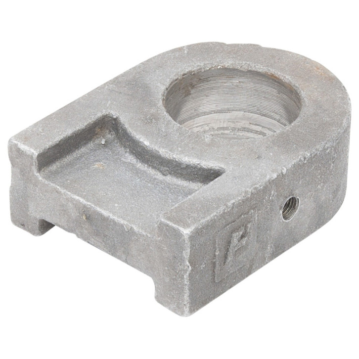 Anschweißgegenstück mit Bohrung für Schmiernippel 