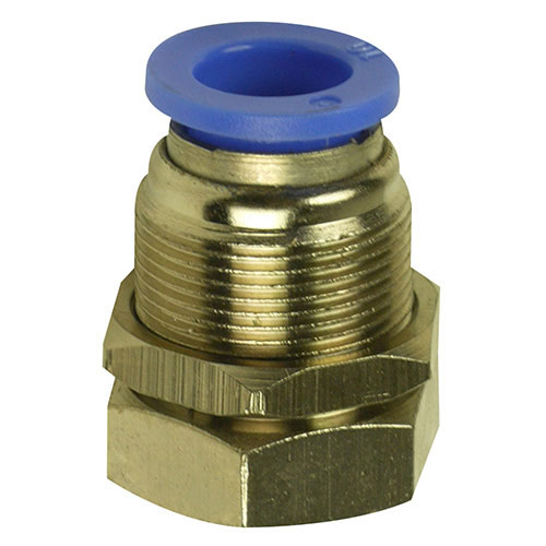 Bulkhead screw-on fitting PMF 