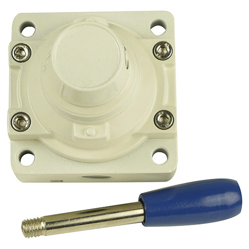 Umschaltventil - Hand 4/2Wege 1/4" 
