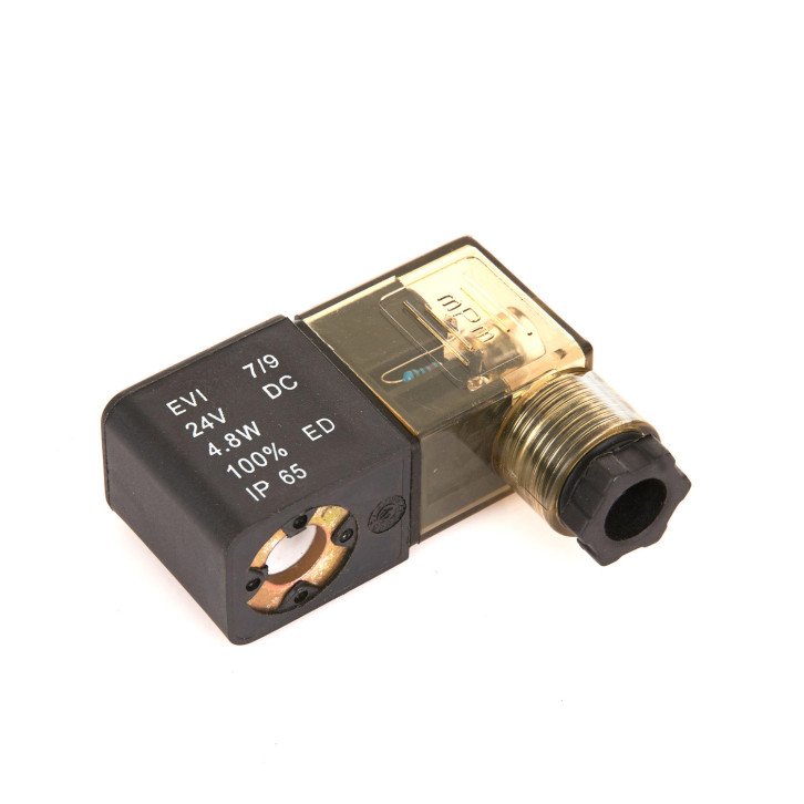 Solenoid for 24 V electric valve 