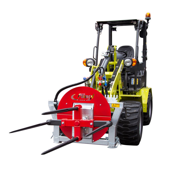 Rundballenabwicklungs- und Transportgerät 4.0 