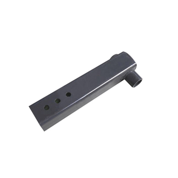 Mounting for front loader tines without tines 